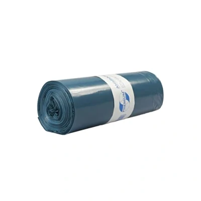 Imagen de deiss Premium 10086 bolsas de residuos para 240 l toneladas, tipo 80, 1200 mm x 1350 mm, color azul (10 unidades)