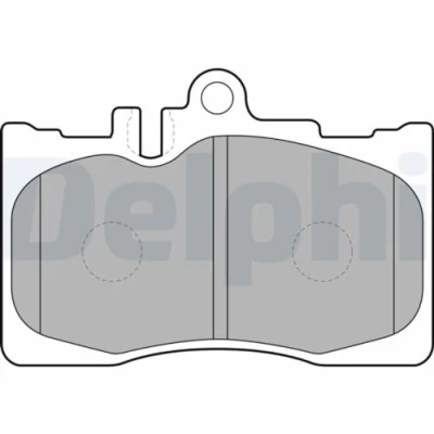 Imagen de DELPHI LP1689 Juego de pastillas freno preparado para indicador desgaste sin chapa antichirridos accesorios LEXUS: LS III, RX I