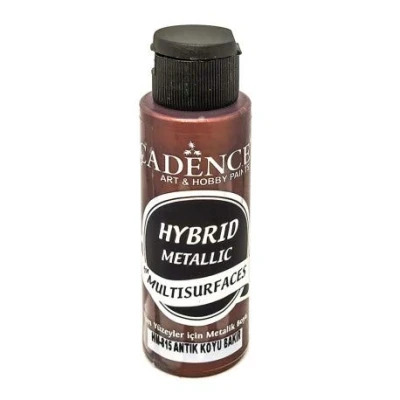 Imagen de Cadence Pintura Acrílica Multisuperficie Hybrid Metálica Cobre Oscuro Antiguo Ref. HM815