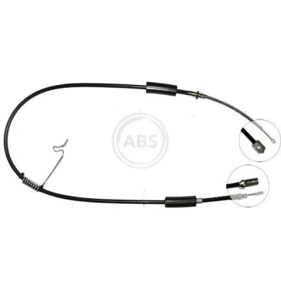Imagen de A.B.S. K17847 Cable de Freno Mano 1528 Tambor para dirección izquierda/derecha FORD: Transit Mk5 Furgón, Camión plataforma/Chasis