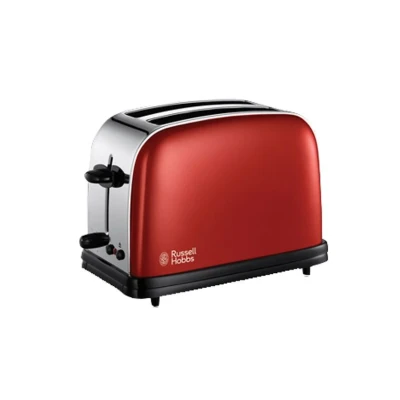 Imagen de Russell hobbs Tostadora colours flame red long slot 2139156