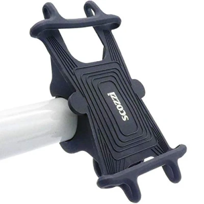 Imagen de scozzi Soporte Universal para teléfono móvil Bicicleta Compatible con Samsung S23 S22 S21 S20 A54 A53, iPhone 15 14 13 12 11 XR FE Plus Ultra Mini Lite Pro