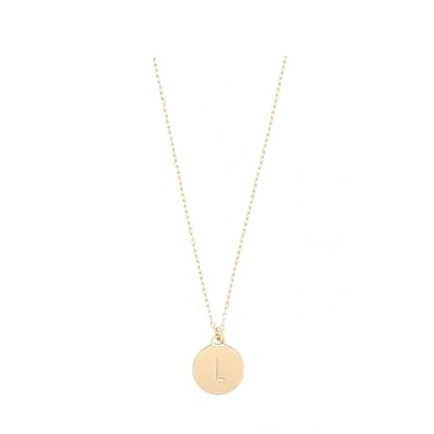 Imagen de Kate Spade New York Minicolgante Con Inicial L, Dorado