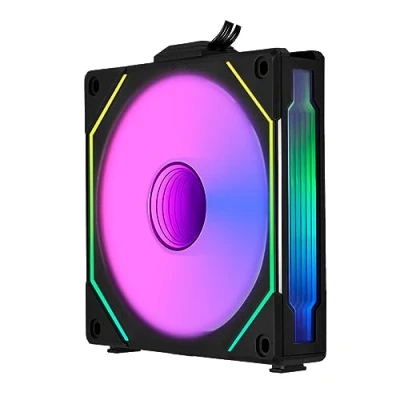 Imagen de Vent 120X120 LIAN LI Uni Fan Reverse SLIN 120 S BK
