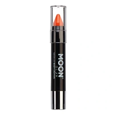 Imagen de Moon Glow Crayón corporal en barra de pintura UV neón para rostro y cuerpo Naranja intenso
