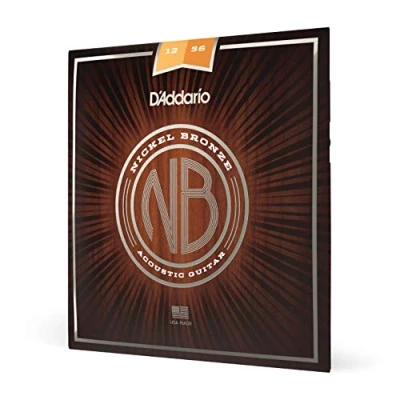 Imagen de D&#039;Addario cuerdas Guitarra Acustica de NB1256 Juego acústicas