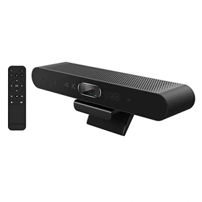 Imagen de Matosio EagleBar Pro2, cámara de videoconferencia, 4K ePTZ AI, Altavoz, micrófono, Control Remoto, para Salas conferencias 1 a 6 participantes, Compatible con Teams, Zoom en PC/Mac