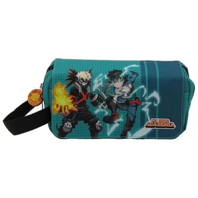 Imagen de My Hero Academia Neceser, Bolsa de Aseo, Portatodo, Multicolor, Producto Oficial (CyP Brands)
