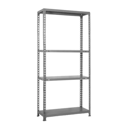 Imagen de Simon Rack Estanterias Almacenaje, 150x110x30 cm, (Al x An Lr), Estanteria Metalica, 4 Baldas, 60 kg de Punto Flexión, Acero Galvanizado, Gris Ecoclick