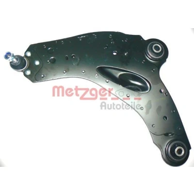 Imagen de METZGER 58005501 Barra oscilante, suspensión de ruedas KIT + con rótula suspensión/carga Eje delantero, izquierda Brazo oscilante transversal