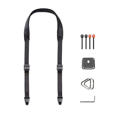 Imagen de PGYTECH Correa de Hombro para Cámara Correas Fotógrafos Cuello Dslr Slr Liberación Rápida Ajustable 110 152cm Negro