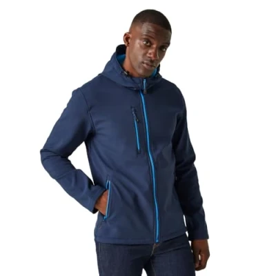 Imagen de Regatta Chaqueta Profesional Navigate Softshell para Hombre, Azul Oscuro, L