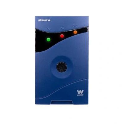 Imagen de SAI Woxter UPS 800 VA, Microprocesador, Display LED, Alarma acústica, Autonomía 8 15 minutos