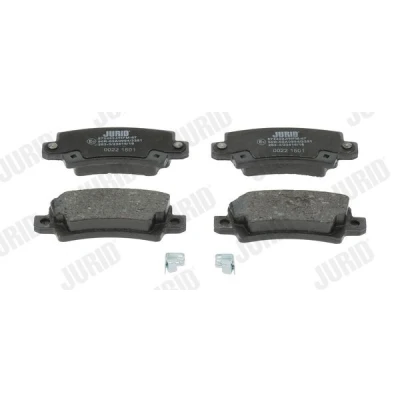 Imagen de JURID 572492J Juego de pastillas freno con avisador acústico desgaste sin accesorios TOYOTA: Corolla IX Hatchback, Berlina