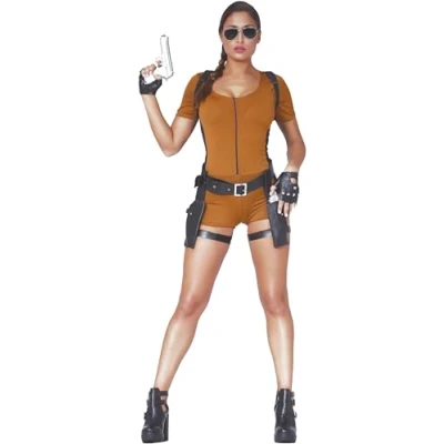 Imagen de FIESTAS GUIRCA, S.L. Disfraz de Aventurera Croft Mujer L/XL