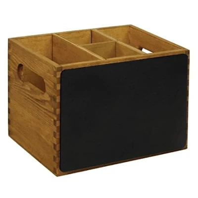 Imagen de Olympia Organizador con pizarra para mesa, 150 x 210 160 mm, madera, artículo boda