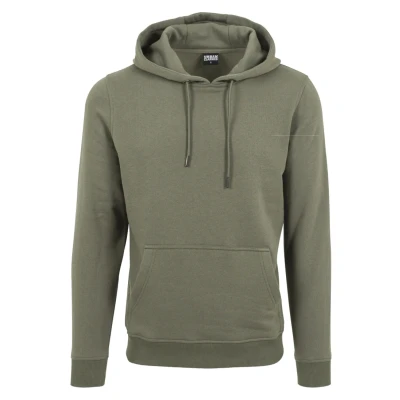 Imagen de Urban Classics Basic Jersey con capucha, Hombre, Talla: Small, Olive