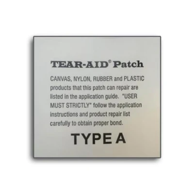 Imagen de Tear Aid Parche de reparación autoadhesivo tipo A, 75 mm x 150