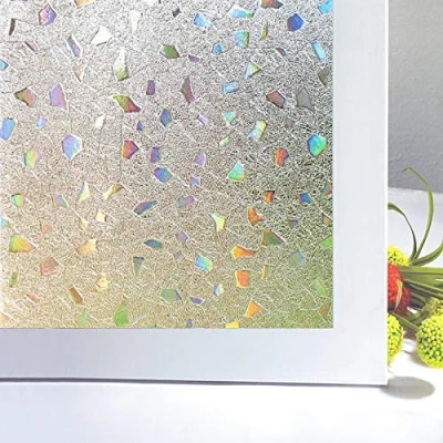 Imagen de Vinilos para Cristales Zindoo Vinilo Ventana Decorativos Laminas Ventanas Proteger la Privacidad del Bano 45 X 200 cm