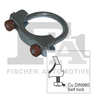 Imagen de FA1 921 948 Conectores de tubos, sistema escape FORD: FIESTA 3