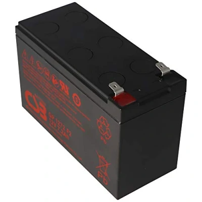 Imagen de CSB GP1272F2 batería Recargable Sealed Lead Acid (VRLA) 7200 mAh 12 V Batería/Pila (7200 mAh, 86 WH, (VRLA), V, Negro, 1 Pieza(s))