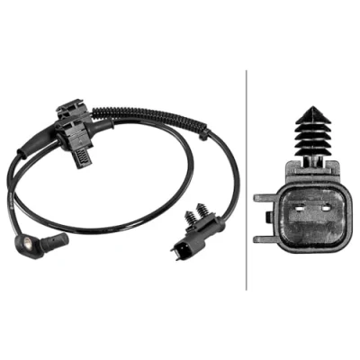 Imagen de HELLA 6PU 358 218 971 Sensor de ABS con pinza/grapa Hall 2 835