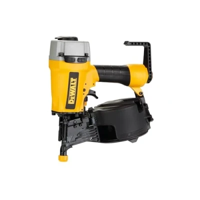Imagen de DEWALT DPN64C XJ Clavadora Neumática , 32 64 mm, 5.1 8.9 bar, Cargador de 50 Clavos, Ajuste Profundidad sin Herramientas, Modo Secuencial y Ráfaga, Incluye Maletín Transporte