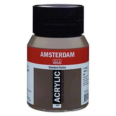 Imagen de Amsterdam Standard Series Colores Acrílicos Bote 500 ml Tierra Sombra Natural 408 (17724082)