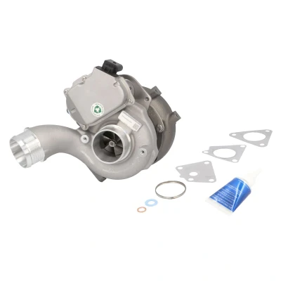 Imagen de ELSTOCK 91 1155 Turbocompresor de gases escape, Actuador controlado eléctr. (accionador) con juntas AUDI: A4 B7 Avant, Berlina
