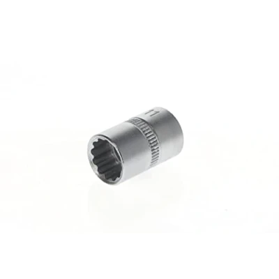 Imagen de GEDORE vaso, Llave de Accionamiento 1/4&#039;&#039; 6,3 mm, doce cantos, 11 mm ancho, Herramienta, D 20 11, Acero cromado