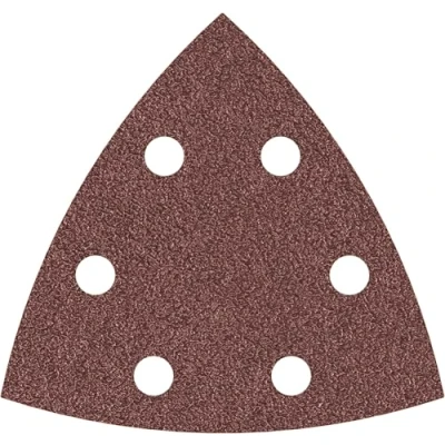 Imagen de Bosch Professional 5 Ud. Hoja de lija F460 Best for Wood and Paint (madera y superficies pintadas, Grano G40, 93 x mm, Accesorios lijadoras delta)
