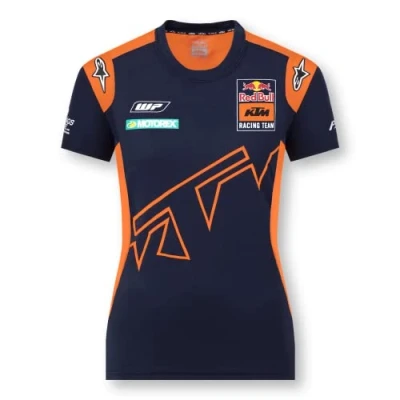 Imagen de Red Bull KTM Official Teamline Camiseta para mujer, azul, XS