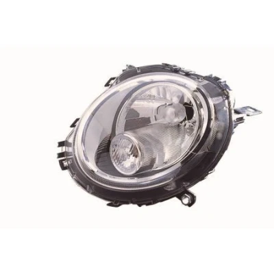 Imagen de ABAKUS 882 1118RMLDEMC Faros derecha H4, P21W cromo transparente sin portalámparas, bombilla con servomotor para reg. alcance luces P43t, BA15s