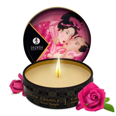 Imagen de Vela De Masaje Pétalos Rosa / Afrodisia 30ML