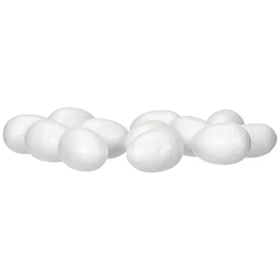 Imagen de GLOREX poliestireno de huevos, color blanco, 35 mm, 12 unidades medida
