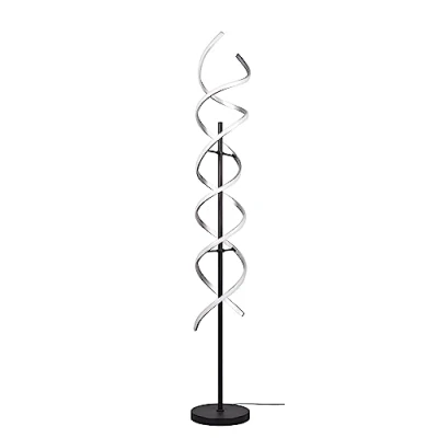 Imagen de Trio, Lámpara de pie, Sequence incl. 1 x LED,SMD,32,0 Watt,2300+3000+4000K,4000 Lm. Plástico, Blanco, Cuerpo: Aluminio pintado, pulido Ø:23,0cm, A:150,0cm Función memoria