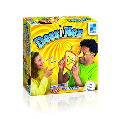 Imagen de Megableu Dessi&#039;Nez Juego de Mesa delirante Dibujo Ambiente para Jugar en Familia o Entre Amigos 3 Jugadores y más A Partir 7 años