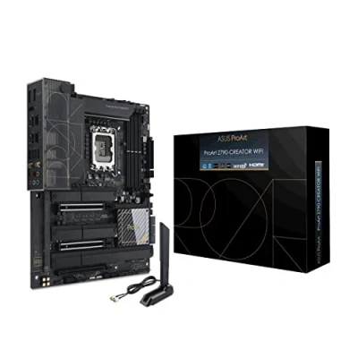 Imagen de ASUS ProArt Z790 Creator WiFi Placa Base ATX Intel (LGA1700) (VRM de 16+1 Fases (70A), PCIe 5.0, DDR5, Thunderbolt 4 (USB4), Ethernet 10 GB y 2,5 GB, 6E, Cuatro 4.0 M.2)