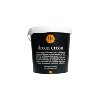 Imagen de Lola Cosmetics Dream Cream Máscara Capilar Hidratación Intensa Ideal para Todo Tipo de Cabello Fórmula Nutritiva 3000 gr