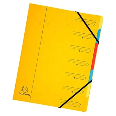 Imagen de Trieur Agrafe avec Elastiques 7 Compartiments
