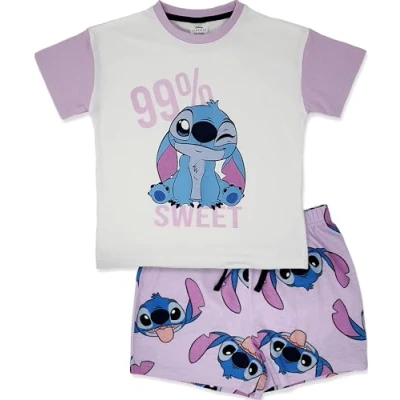 Imagen de Disney Pijama de Manga Corta Lilo &amp; Stitch para niña 100% algodón 12 13 Años: 158cm