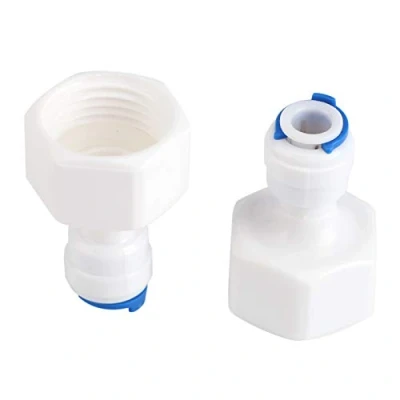 Imagen de Conectores rápidos de filtro agua, 6 uds., agua Union Connect G1 / 2, rosca hembra, montaje del sistema
