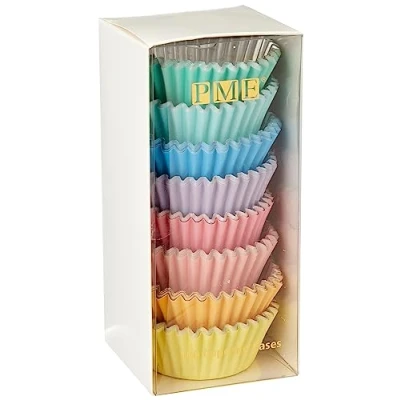 Imagen de PME Cápsulas Forradas de Aluminio Pastel, Pack 100