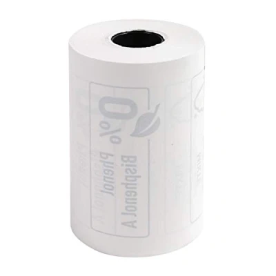 Imagen de Exacompta 40754E Lote de 30 rollos papel térmico (1 capa, ancho: 57 mm, longitud: 24 m, diámetro del núcleo: 12 55 g/m², parte trasera impresa, para dispositivos pago con tarjeta (EC Cash)