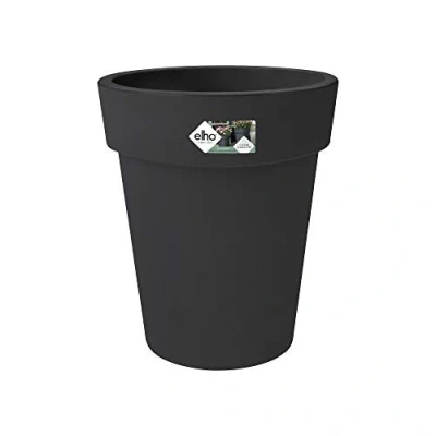 Imagen de elho Green Basics Top Planter High 35 Macetero Living Black Exterior Ø 34.6 x A 40.6 cm