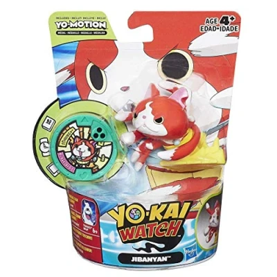 Imagen de Yokai Figura con Medalla yo Motion Jibanyan (Hasbro C0466ES8)