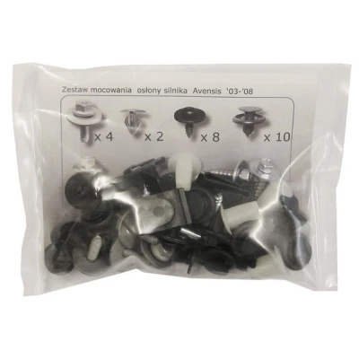 Imagen de ROMIX 90205 Elemento de sujeción, cubierta motor