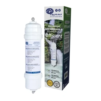 Imagen de Membrana encapsulada de conexión rápida 75 GPD para equipos Osmosis Inversa: la solución perfecto y rentable obtener agua limpia saludable en tu hogar. Bbagua.