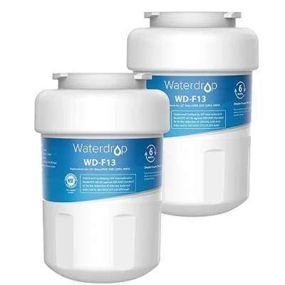 Imagen de Waterdrop Filtro de agua para Refrigerador MWF, Ersatz für GE® SmartWater MWF MWFA MWFP GWF GWFA GWF01 101057A 101300A (2)