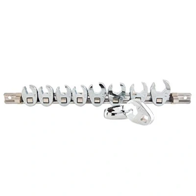 Imagen de Sunex Tools 9710M Juego de llaves métricas para tuercas 3/8 pulgadas, tamaño 10, 19, 10 piezas